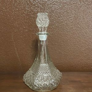 1960 Vintage Anchor Hocking Wexford Decanter